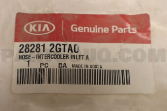 282812GTA0 HOSE-INTERCOOLER INLET A