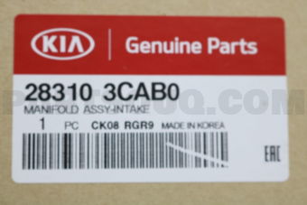 283103CAB0 MANIFOLD ASSY-INTAKE