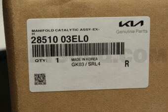 2851003EL0 MANIFOLD CATALYTIC ASSY-EXH