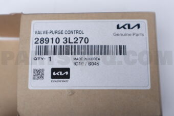 289103L270 VALVE-PURGE CONTROL