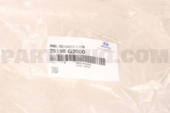 29110G2000 PANEL ASSY-UNDER COVER