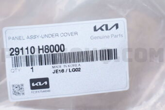 29110H8000 PANELASSY-UNDERCOV
