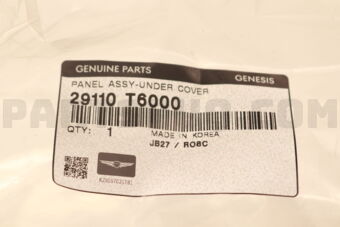 29110T6000 PANEL ASSY-UNDER COVER