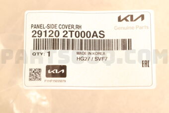 291202T000AS PNL-SIDE COVER,RH