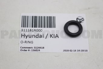 311181R000 O-RING