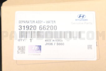 3192066200 Hyundai / KIA SEPARATOR ASSY-WATER