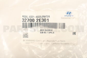 327002E301 PEDAL ASSY-ACCELERATOR