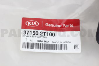 371502T100 TRAY ASSY-BATTERY