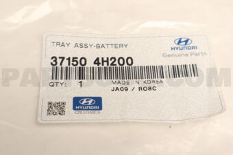 371504H200 TRAY ASSY-BATTERY