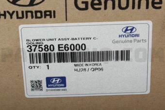 37580E6000 BLOWER UNIT ASSY-BATTERY COOLI