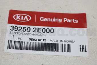 392502E000 SENSOR ASSY-KNOCK