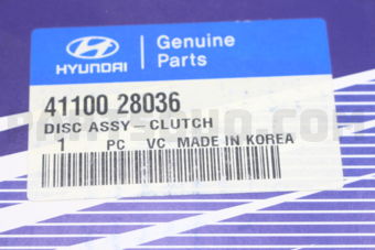 4110028036 DISC ASSY-CLUTCH
