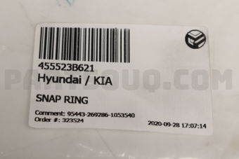 455523B621 SNAP RING