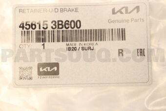 456153B600 RETAINER-U/D BRAKE