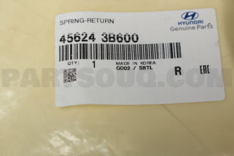 456243B600 SPRING-RETURN