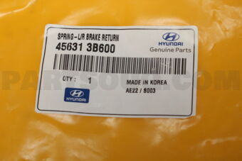 456313B600 SPRING-L/R BRAKE RETURN