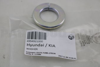 4954921000 WASHER