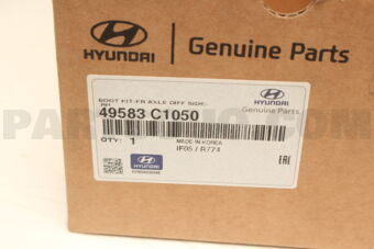 49583C1050 BOOT KIT-FR AXLE DIFF SIDE RH