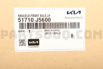 51710J5600 KNUCKLE-FRONT AXLE,LH
