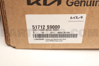 51712S9000 DISC-FRONT WHEEL BRA
