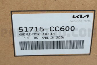 51715CC600 KNUCKLE-FRONT AXLE,LH