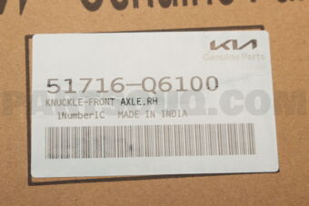 51716Q6100 KNUCKLE-FRONT AXLE,RH
