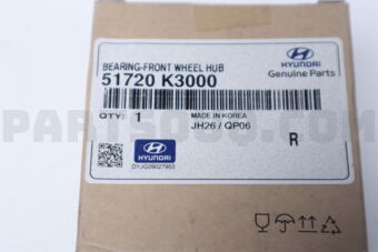 51720K3000 BEARING-FRONT WHEEL HUB