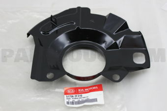 517562F310 COVER-FR BRAKE DISC