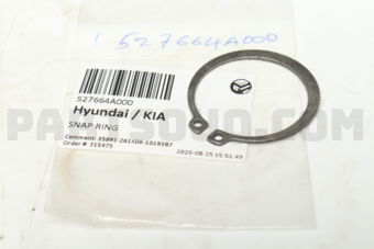 527664A000 SNAP RING
