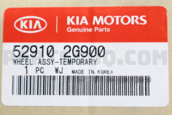529102G900 WHEEL ASSY-TEMPORARY