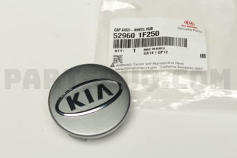 529601F250 CAP ASSY-WHEEL HUB