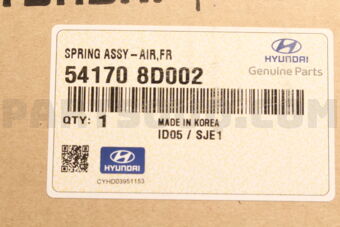 541708D002 SPRING ASSY-AIR,FR
