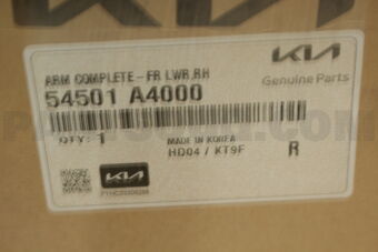 54501A4000 ARM COMPLETE-FR LWR,RH