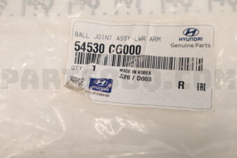 54530CG000 BALL JOINT ASSY - LOWER ARM