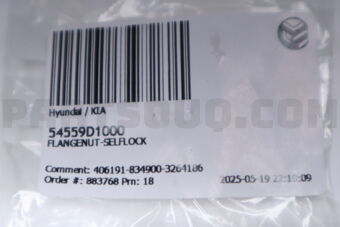 54559D1000 FLANGENUT-SELFLOCK