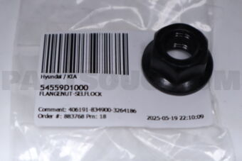 54559D1000 FLANGENUT-SELFLOCK