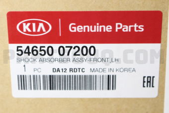 5465007200 SHOCK ABSORBER ASSY-FR,LH