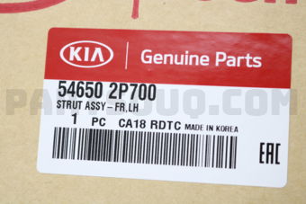546502P700 STRUT ASSY-FR,LH