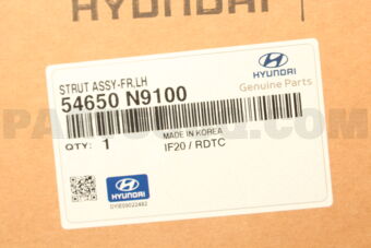 54650N9100 STRUT ASSY-FR,LH