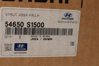 54650S1500 STRUT ASSY-FR,LH