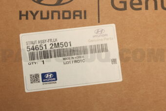 546512M501 STRUT ASSY-FR,LH