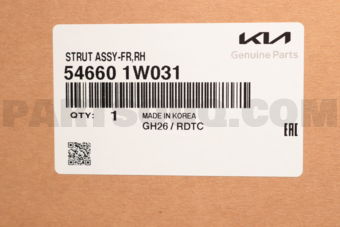 546601W031 STRUTASSY-FRRH