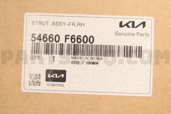 54660F6600 STRUTASSY-FRRH