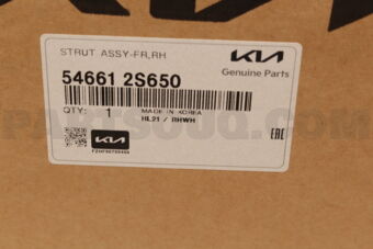546612S650 STRUT ASSY-FR RH