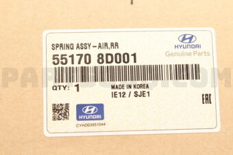 551708D001 SPRING ASSY-AIR,RR