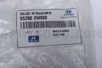 552802W050 ARM ASSY-RR TRAILING ARM,RH