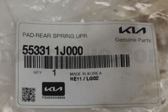 553311J000 PAD-REAR SPRING,UPR