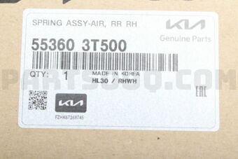 553603T500 SPRING ASSY-AIR, RR RH
