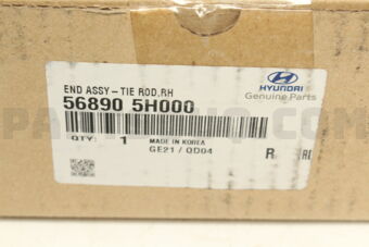568905H000 END ASSY-TIE ROD RH