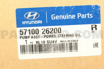 5710026200 PUMP ASSY-POWER STEERING